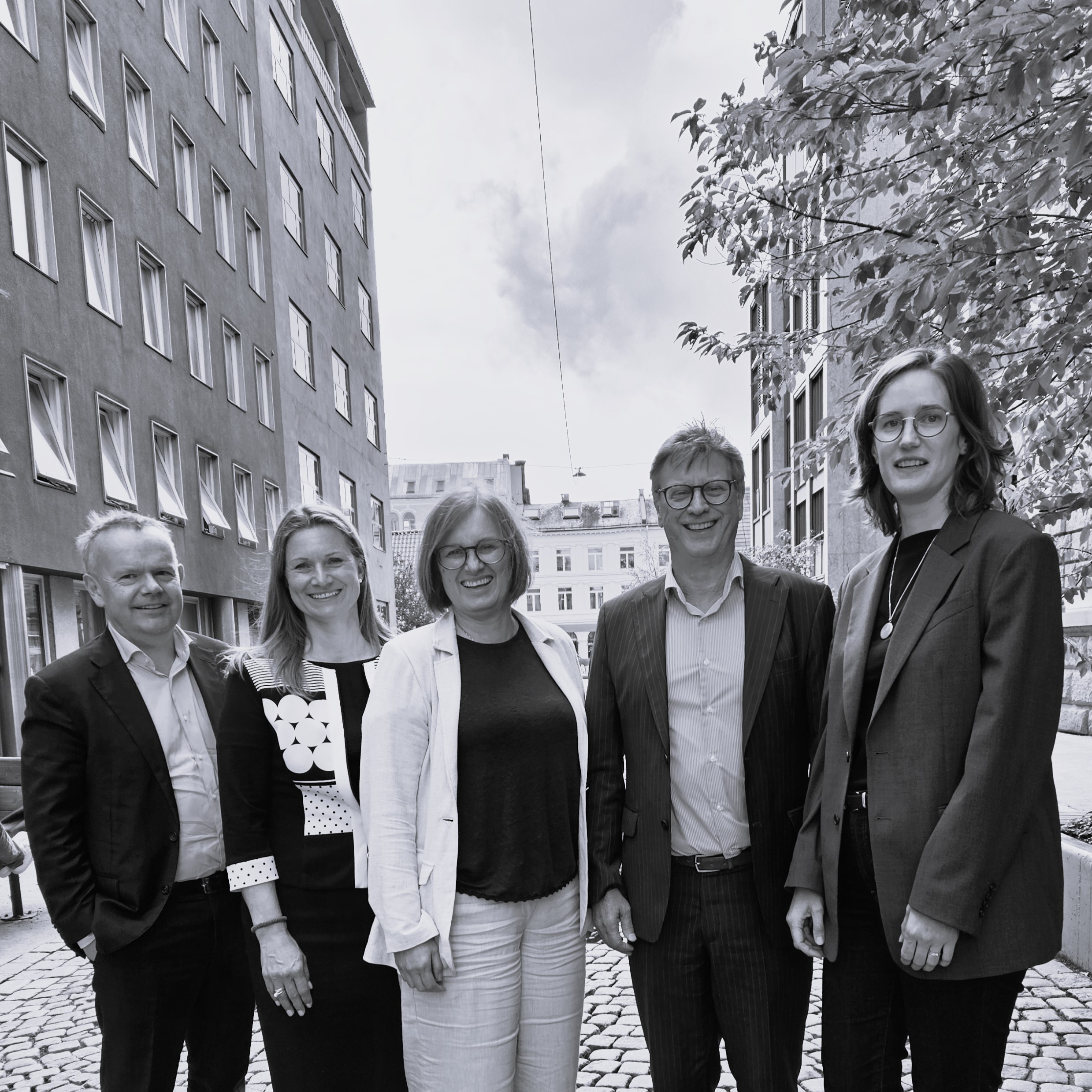 Bjørn Sørgård, Christine Lundberg Larsen, Gry Agnete Alsos, Just Hjalmar Johansen og Malin Arve